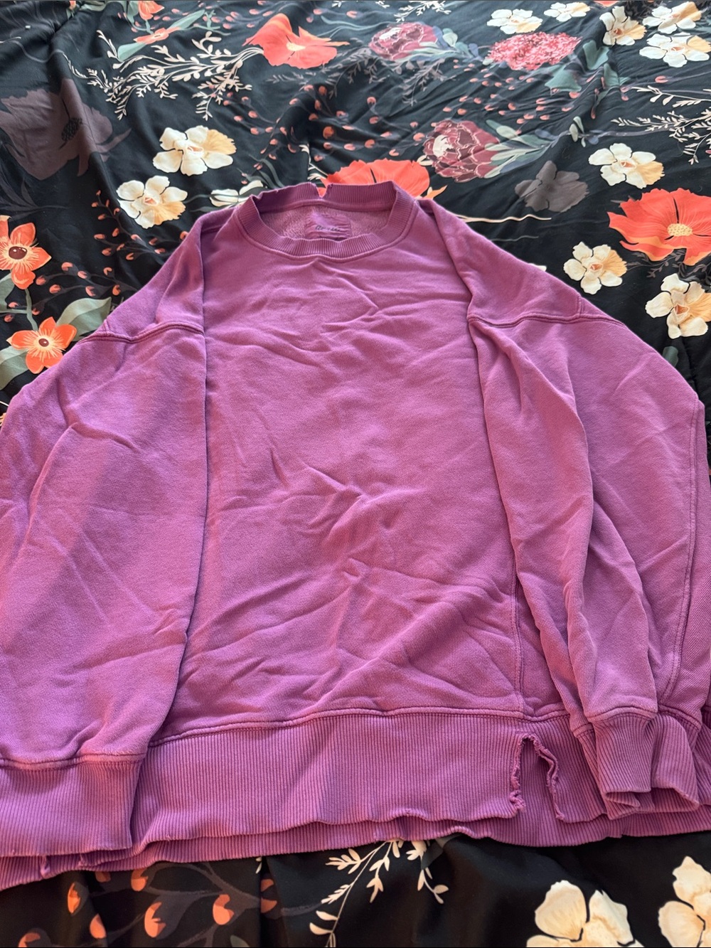 aerie Lavender Crewneck Sweatshirt